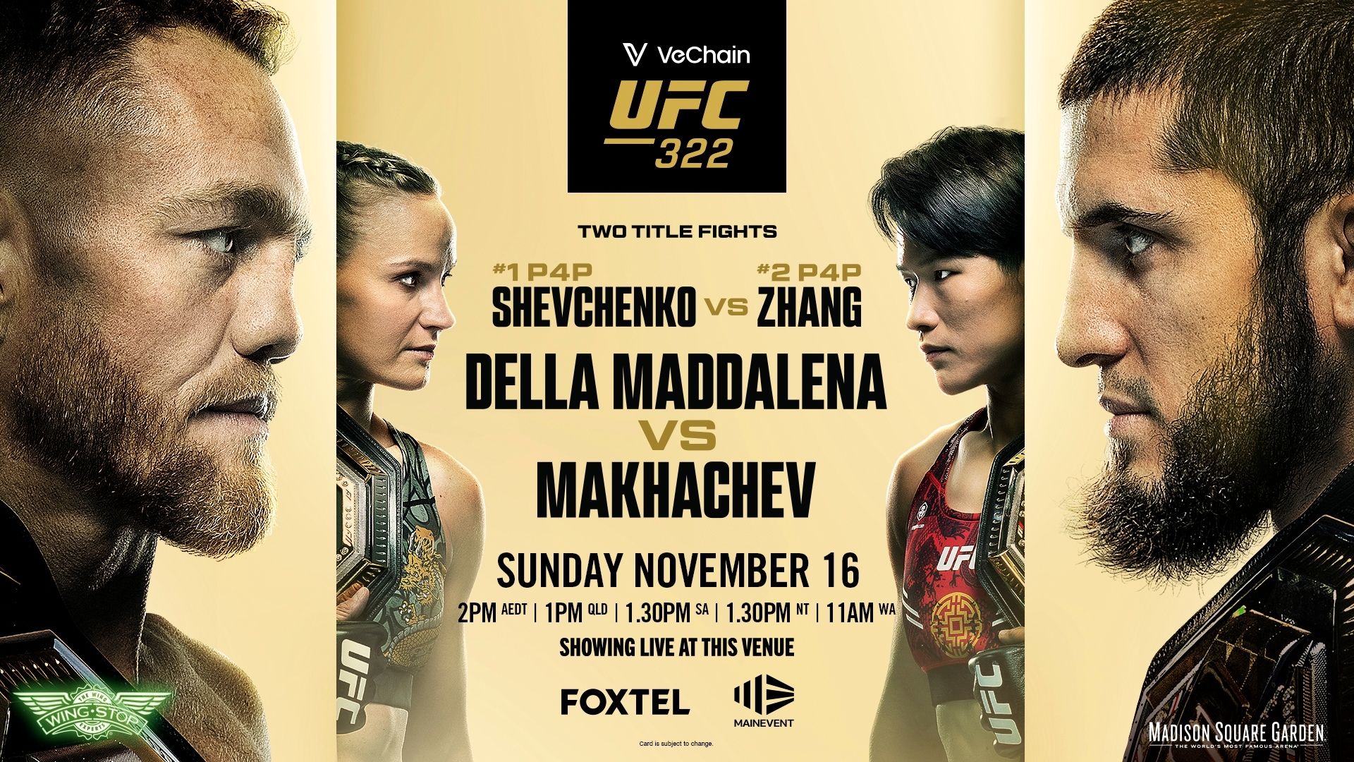 UFC 322
