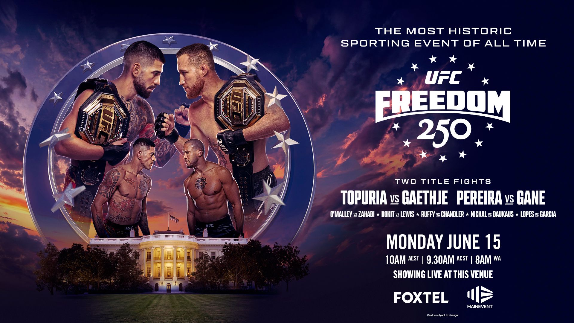 UFC Freedom 250